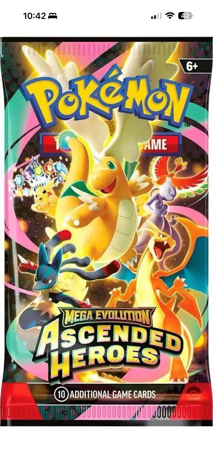 English Mega Evolution Ascended Heroes Loose Pack