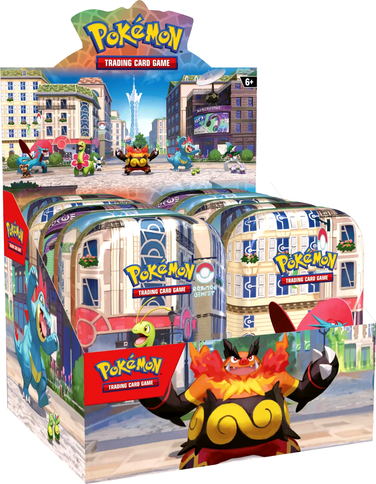 Lumiose City Mini Tin Inner Case