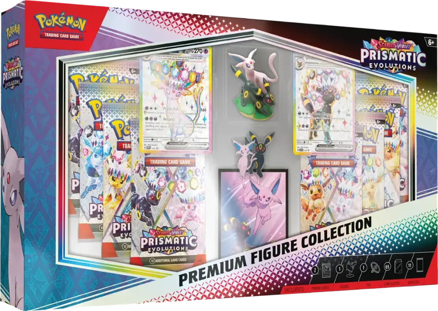Prismatic Evolutions Premium Figure Collection Sealed