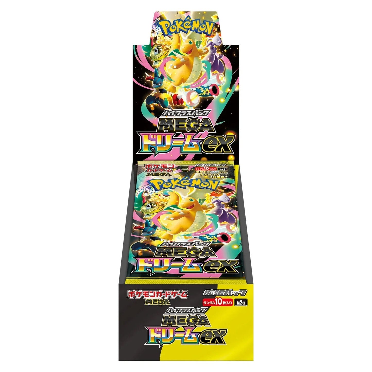 Japanese ME2a Mega Dream Booster Box Shrinked