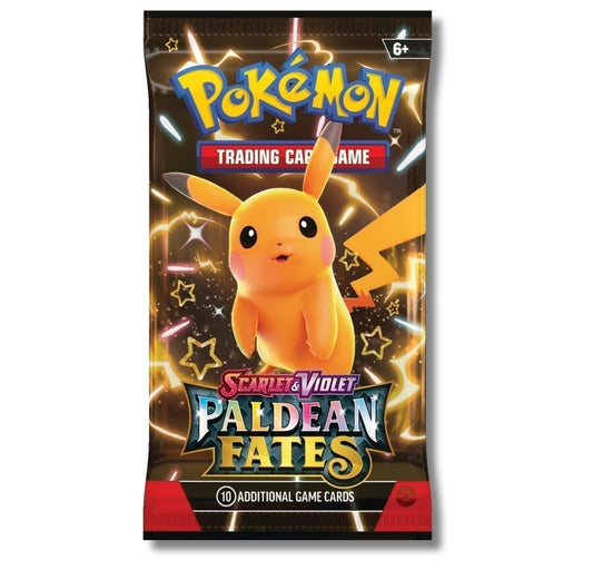 English Paldean Fates Loose Pack