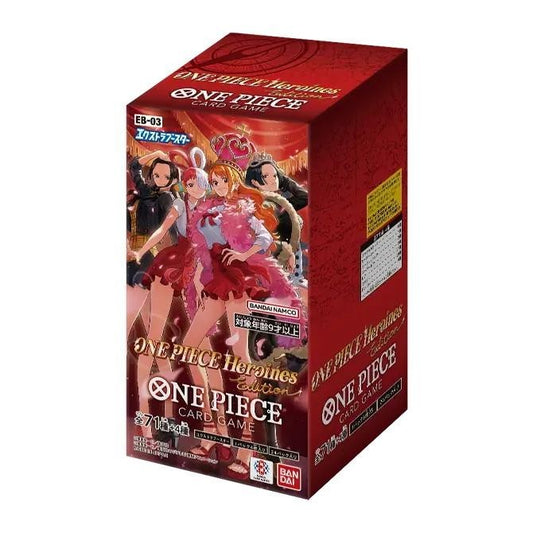 One Piece Card Game Extra Booster Heroines edition EB03 Booster Box