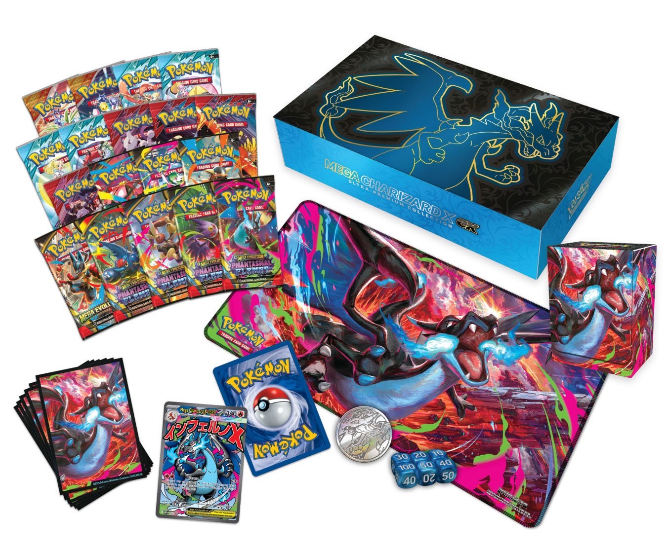 Mega Evolutions Charizard ex Ultra Premium Collection