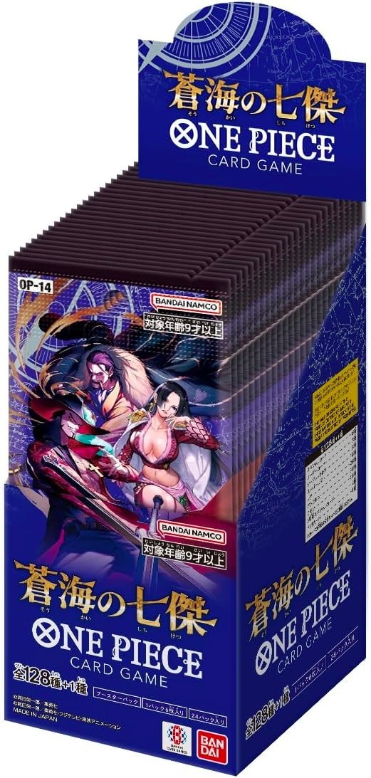One Piece Card The Azure Sea's Seven OP14 Booster Box